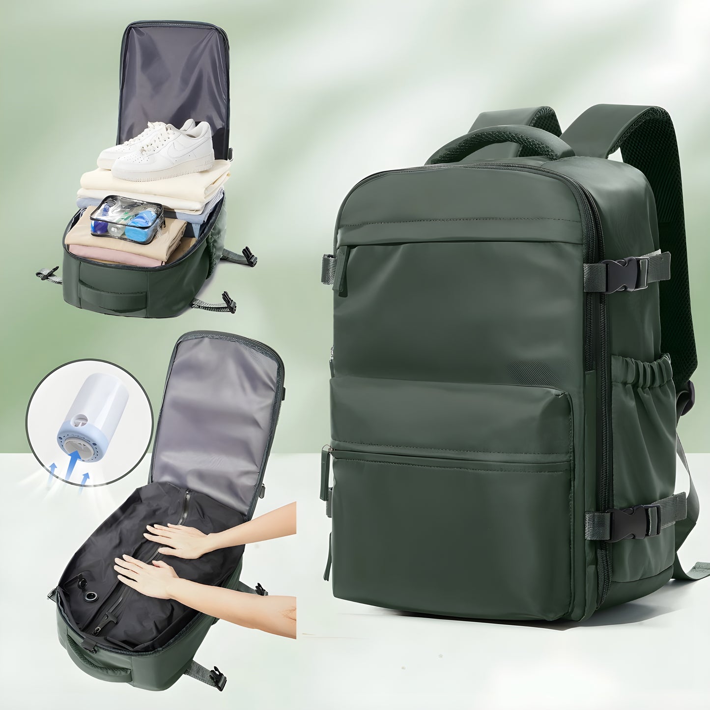 StashBag Vacuum Backpack - The backpack that transforms the way you travel