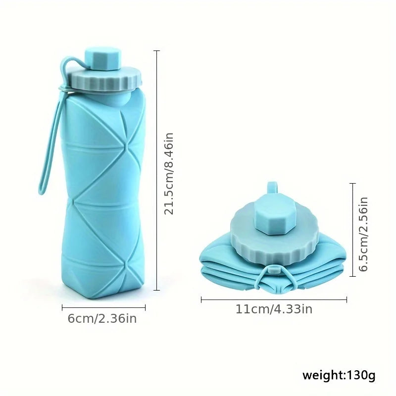 StashCup Compact Foldable Silicone Cup | Portable, Hygienic & Backpack-Friendly