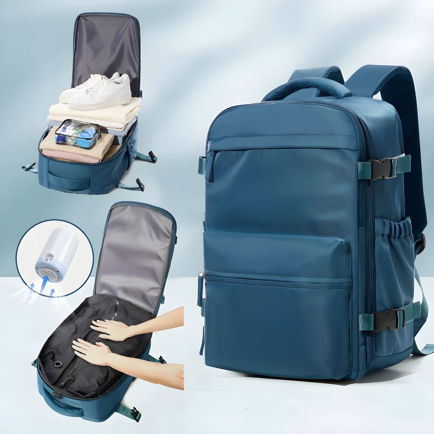 StashBag Vacuum Backpack - The backpack that transforms the way you travel