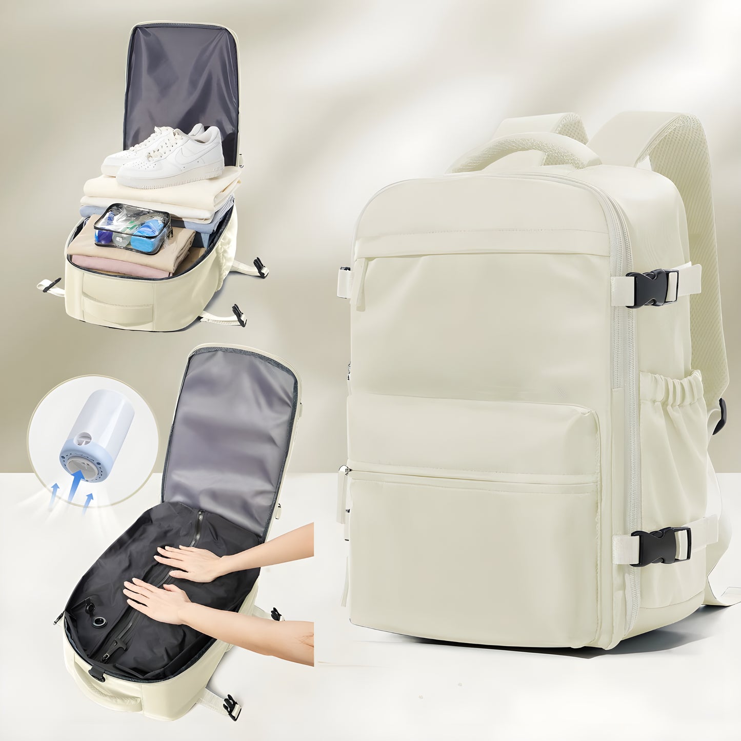 StashBag Vacuum Backpack - The backpack that transforms the way you travel