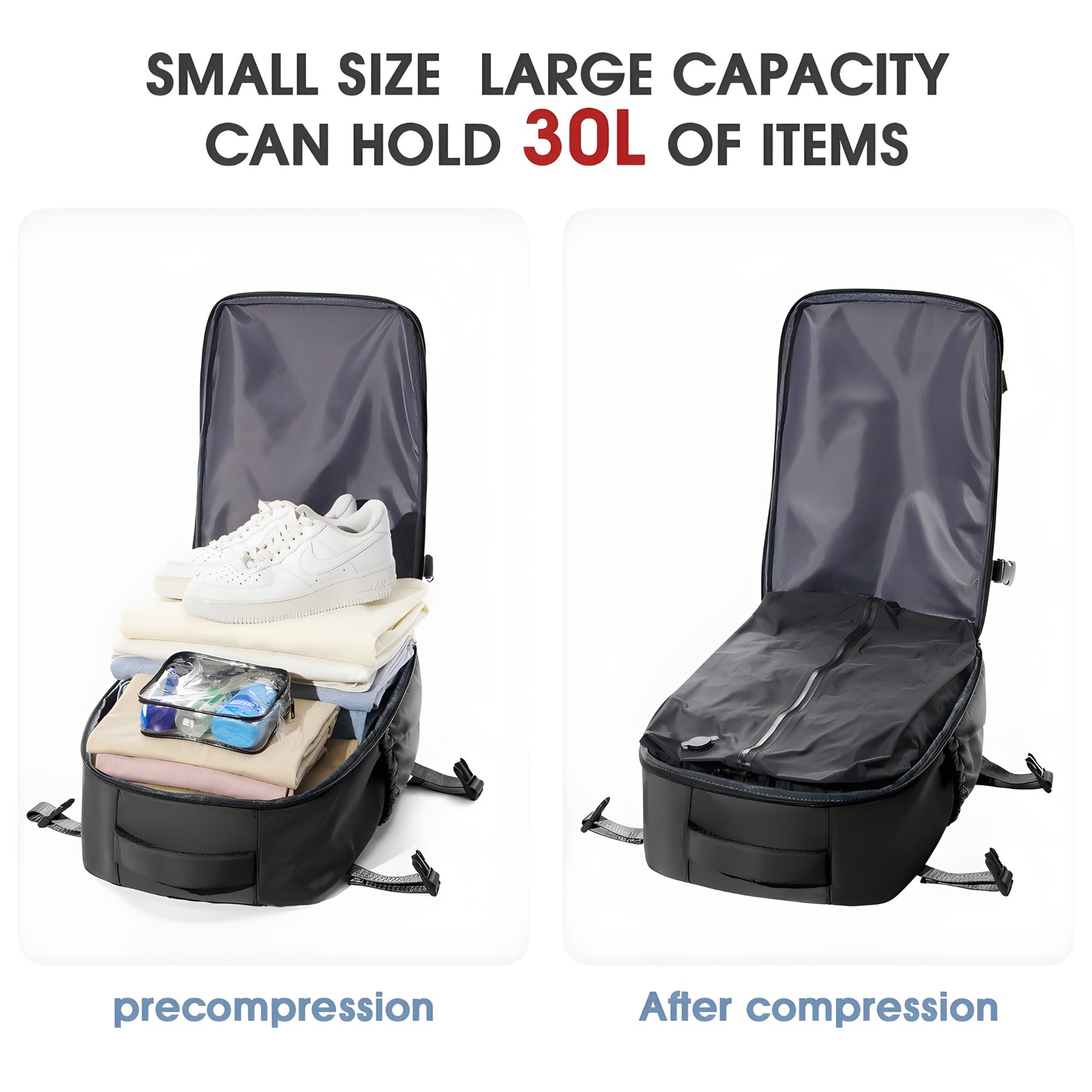 StashBag Vacuum Backpack - The backpack that transforms the way you travel