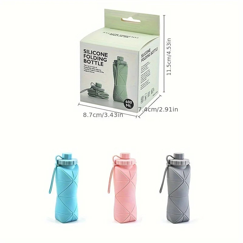 StashCup Compact Foldable Silicone Cup | Portable, Hygienic & Backpack-Friendly
