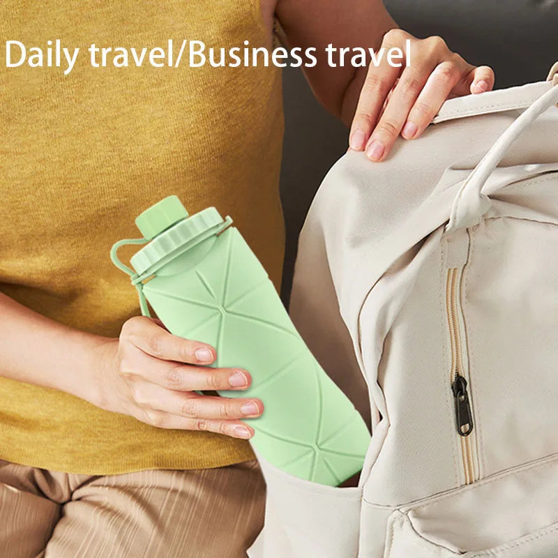 StashCup Compact Foldable Silicone Cup | Portable, Hygienic & Backpack-Friendly